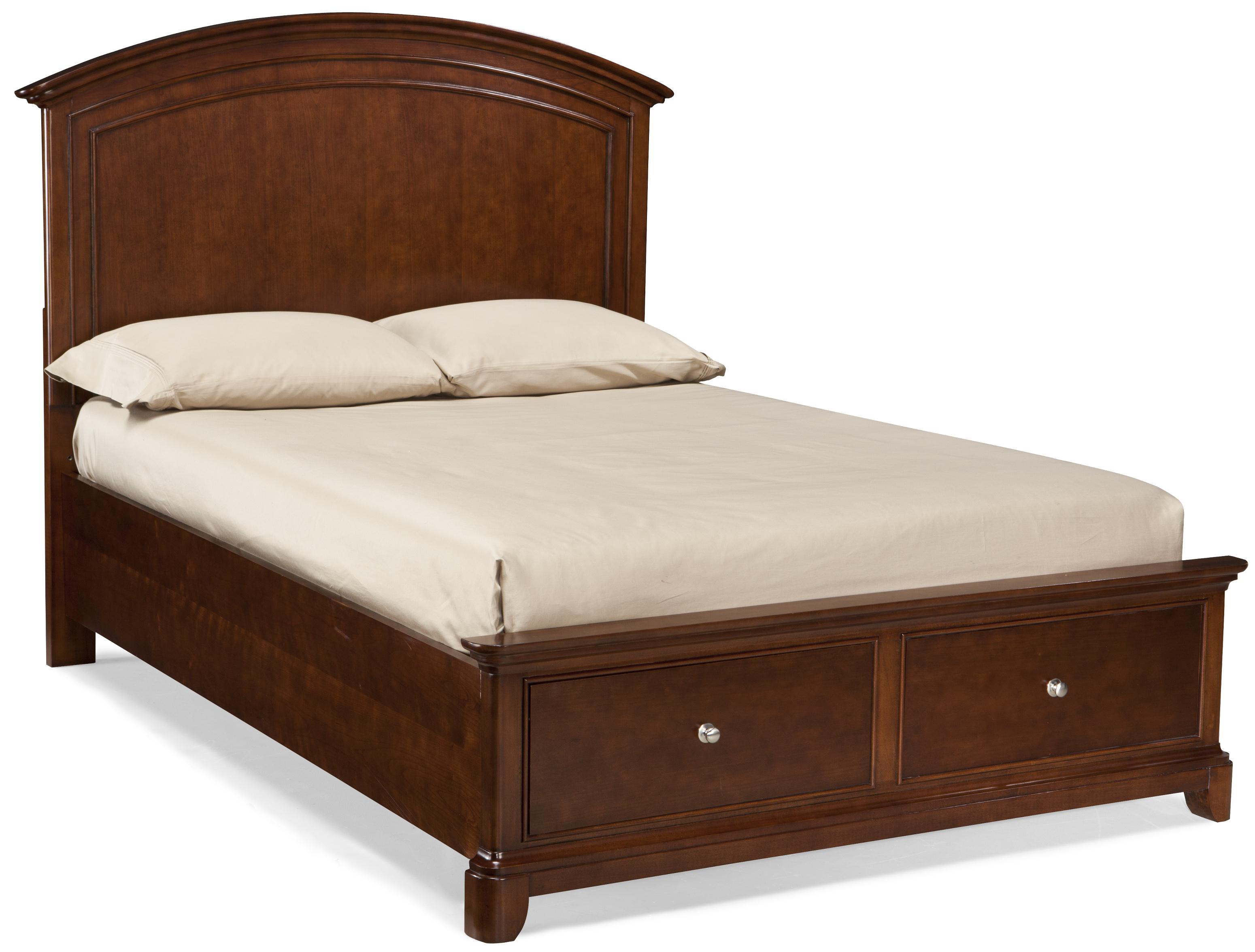 Legacy Classic Kids Impressions Full Size Arched Panel Bed with Storage